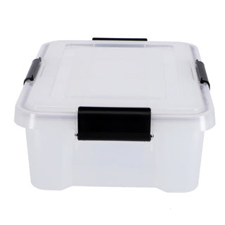 Boîte hermétique Iris 10l transparente 30x40x15 cm | 3 pièces