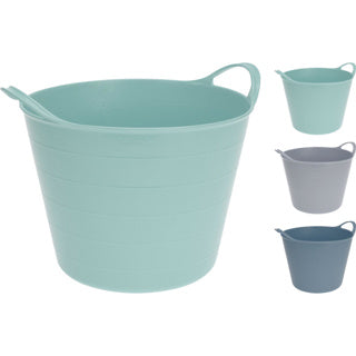 Seau souple 7 litres 3 assortis | 5 pièces