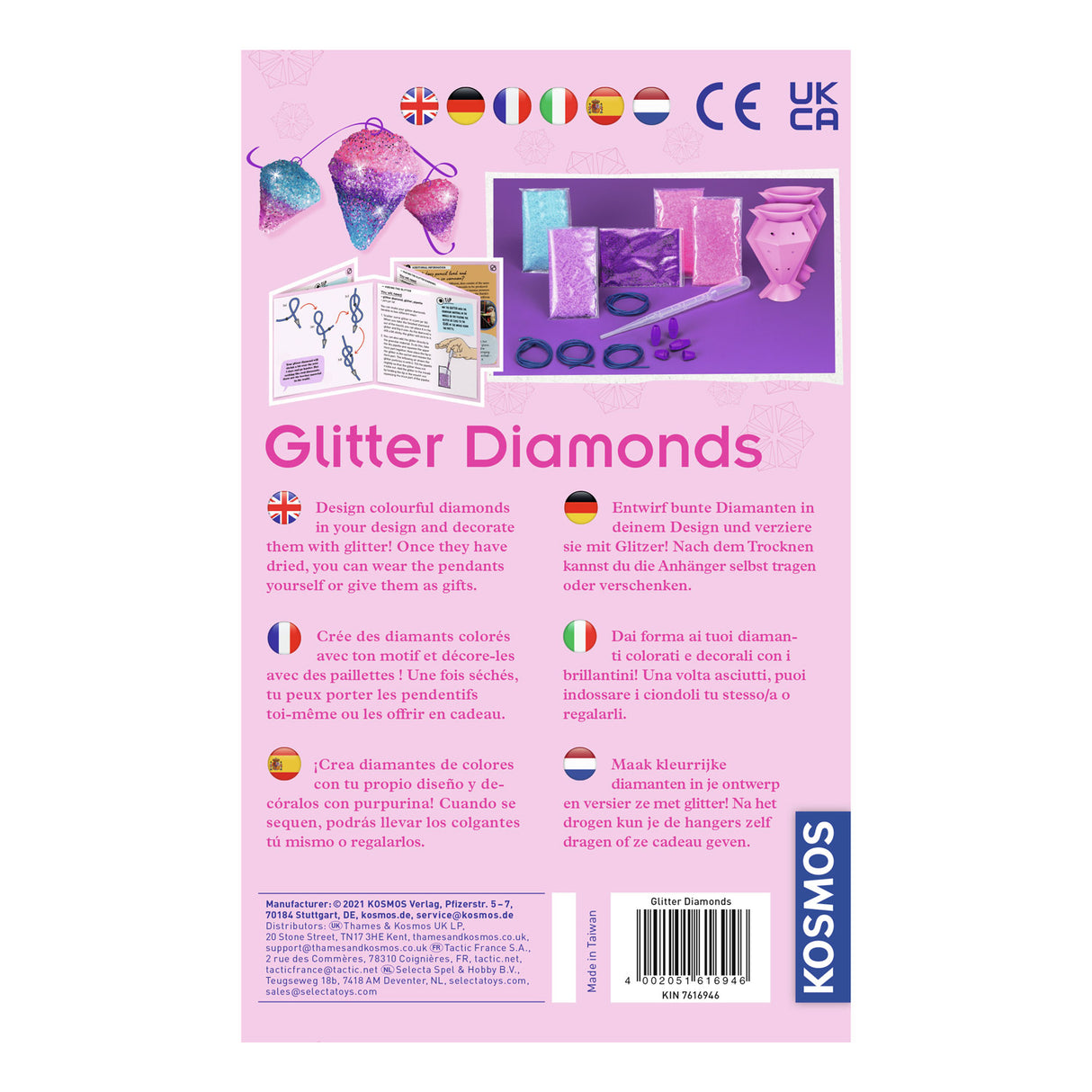 Fabriquer des diamants scintillants cosmos