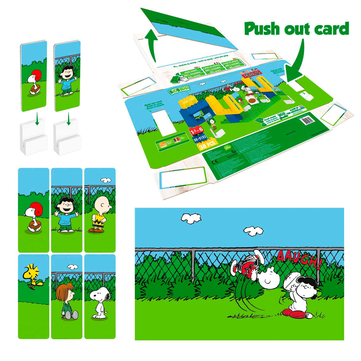 Biobuddi Snoopy - Football américain, 38dlg.