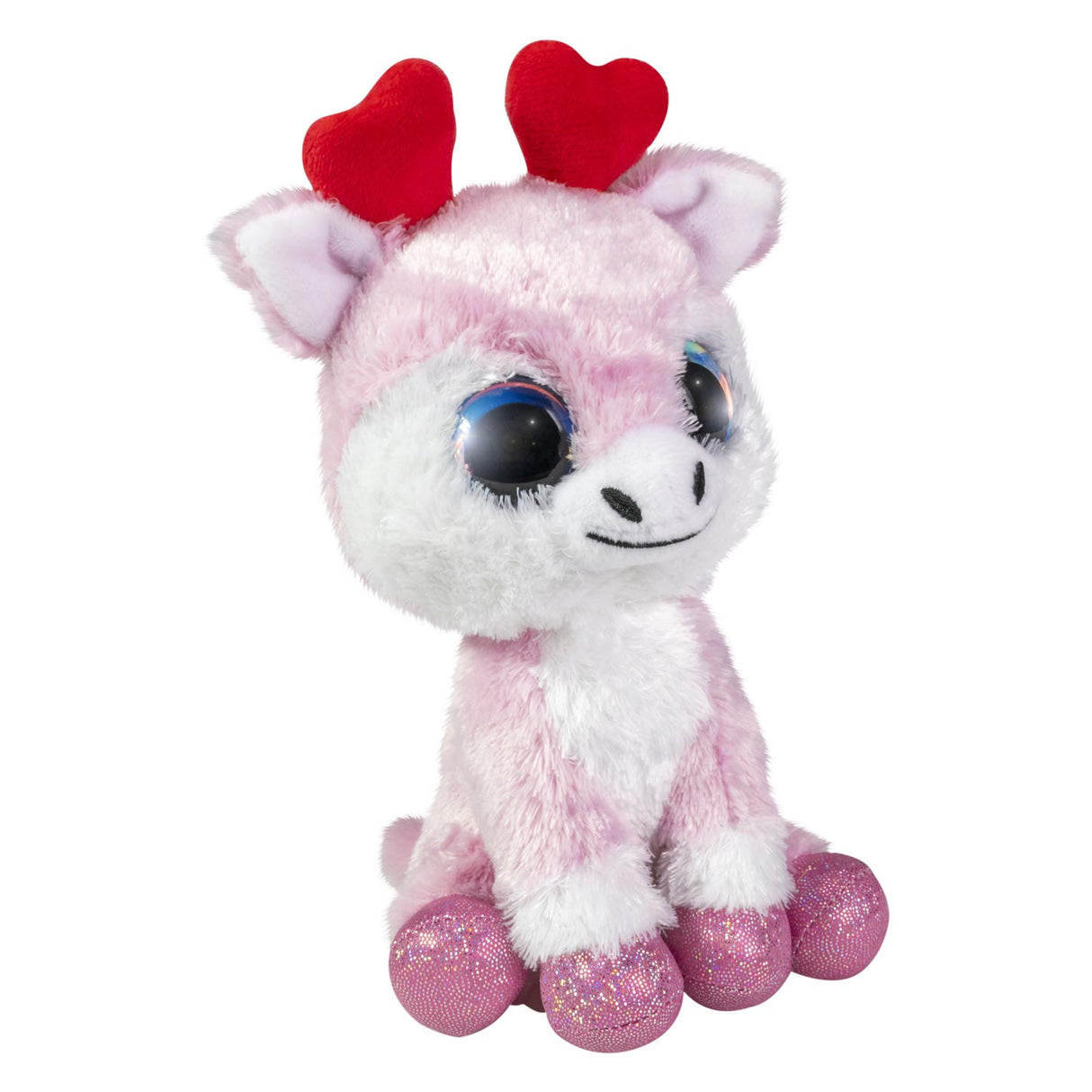Lumo stars peluche - renne amour, 15cm