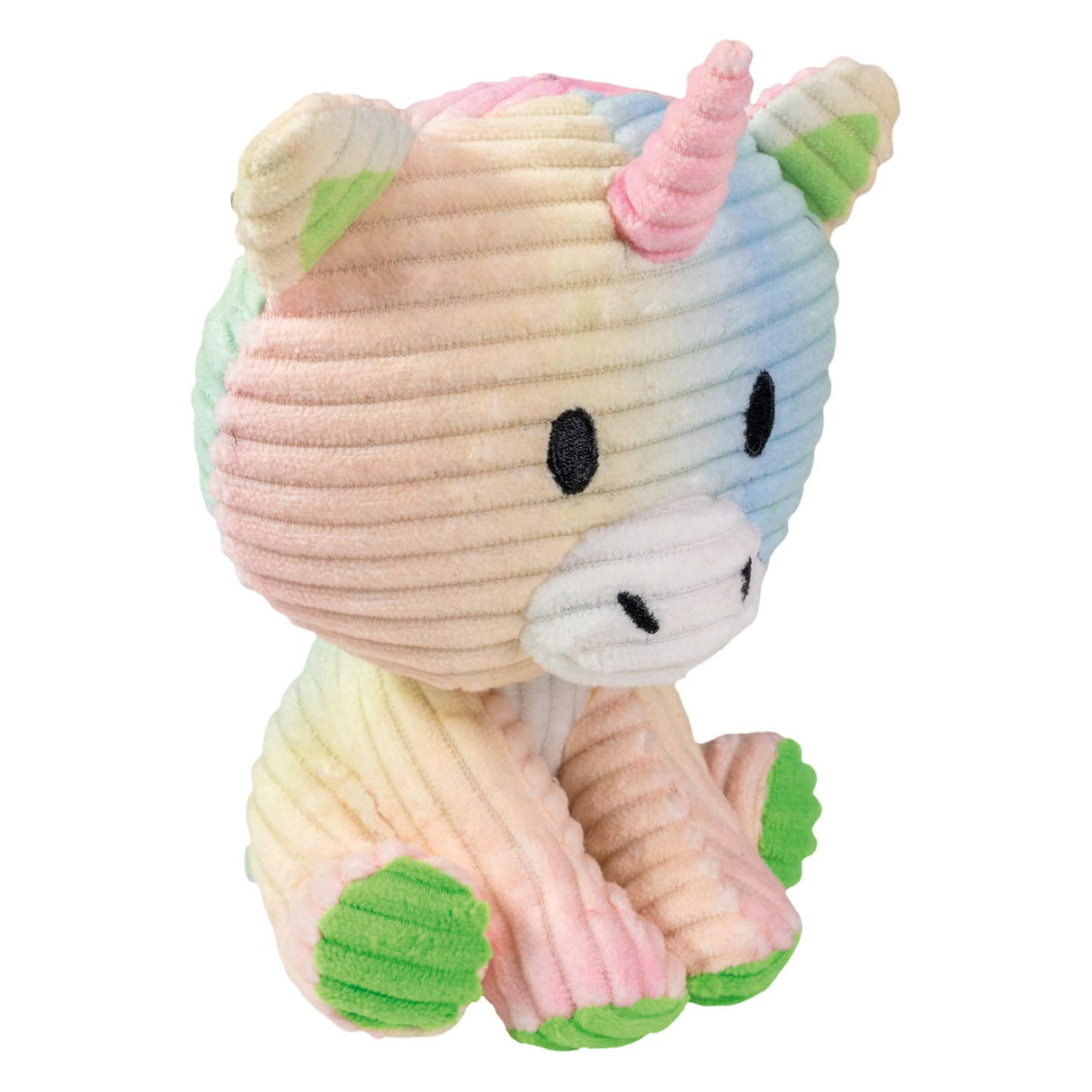 Lumo étoiles peluche velours - licorne arc-en-ciel, 15cm