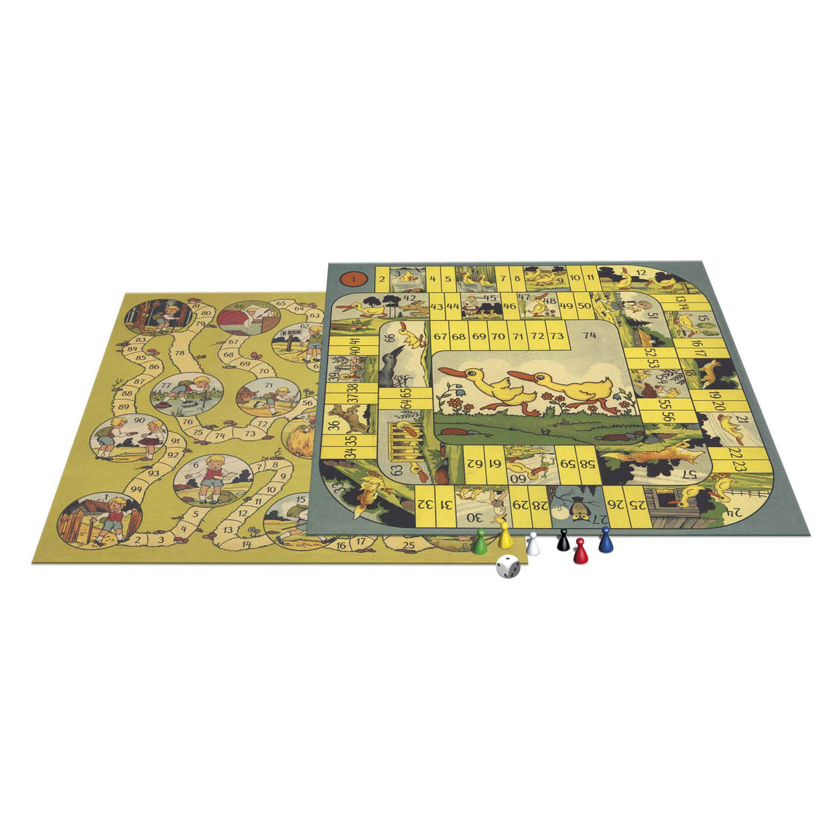 Jeux de société Selecta du passé - Matt le plateau d'oie du voyageur