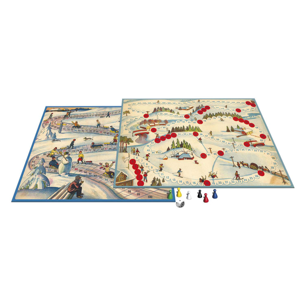 Jeux de société Selecta du passé - Club de ski luge