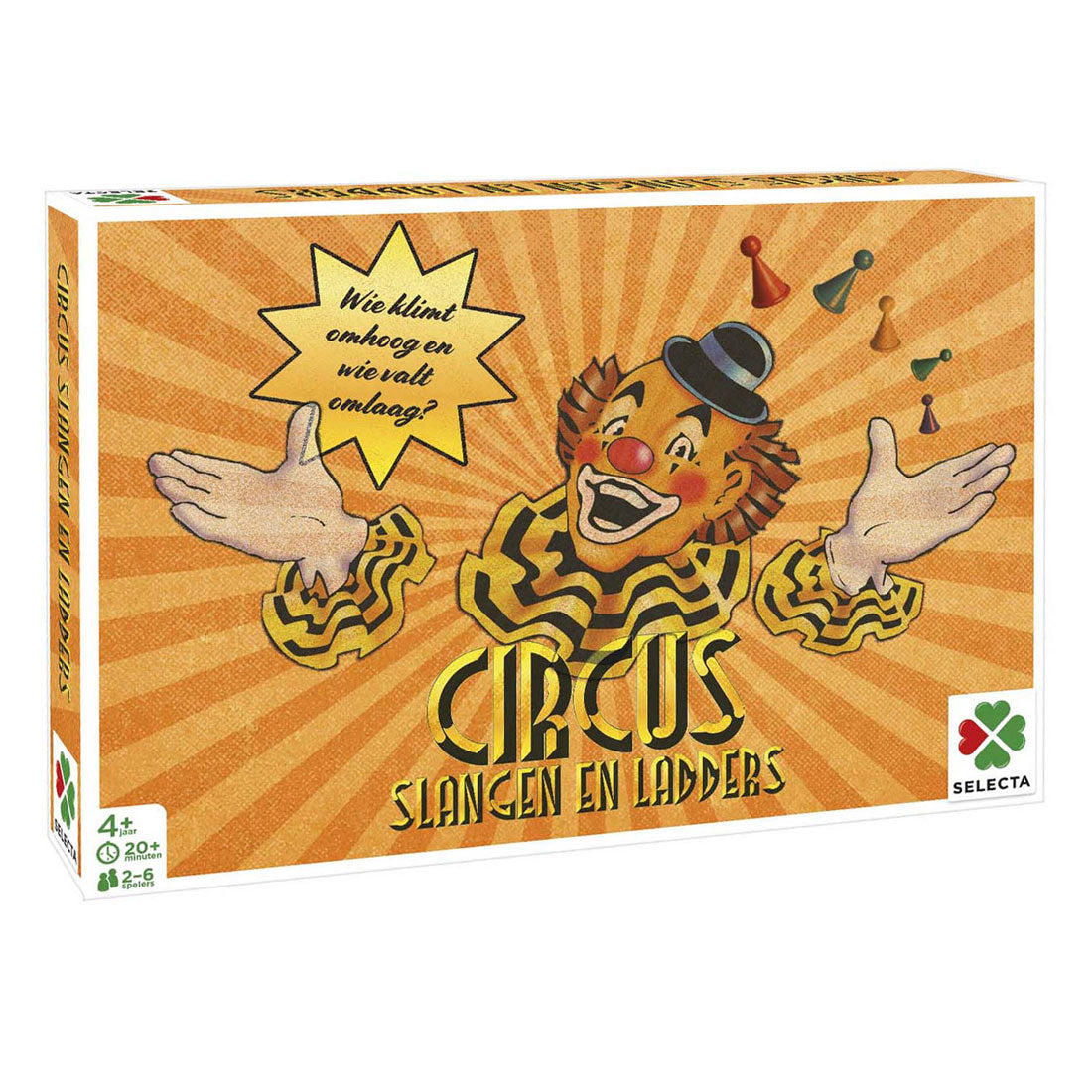 Jeux de société Selecta du passé - serpents et échelles de cirque