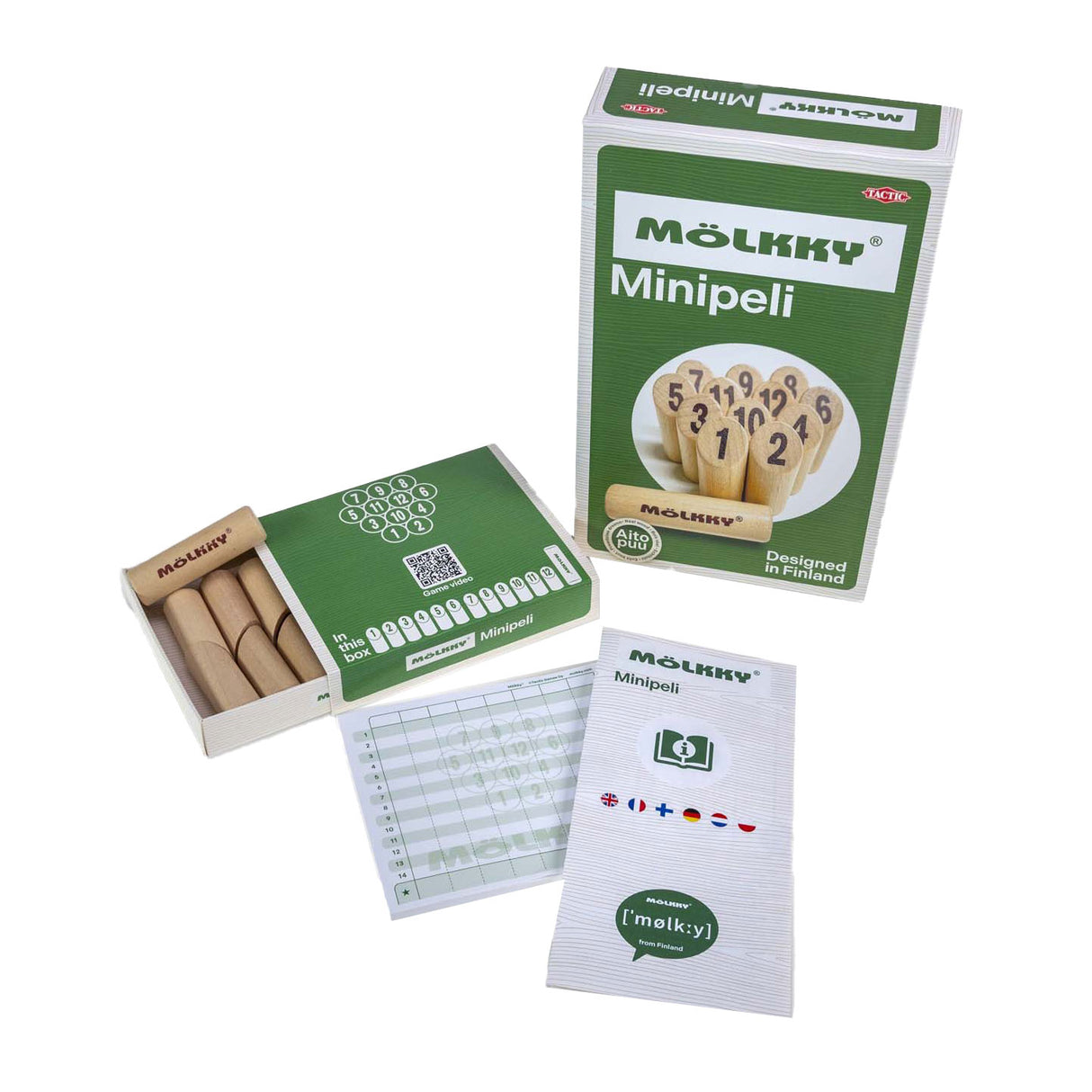 Selecta Molkky Mini Jeu de Lancer