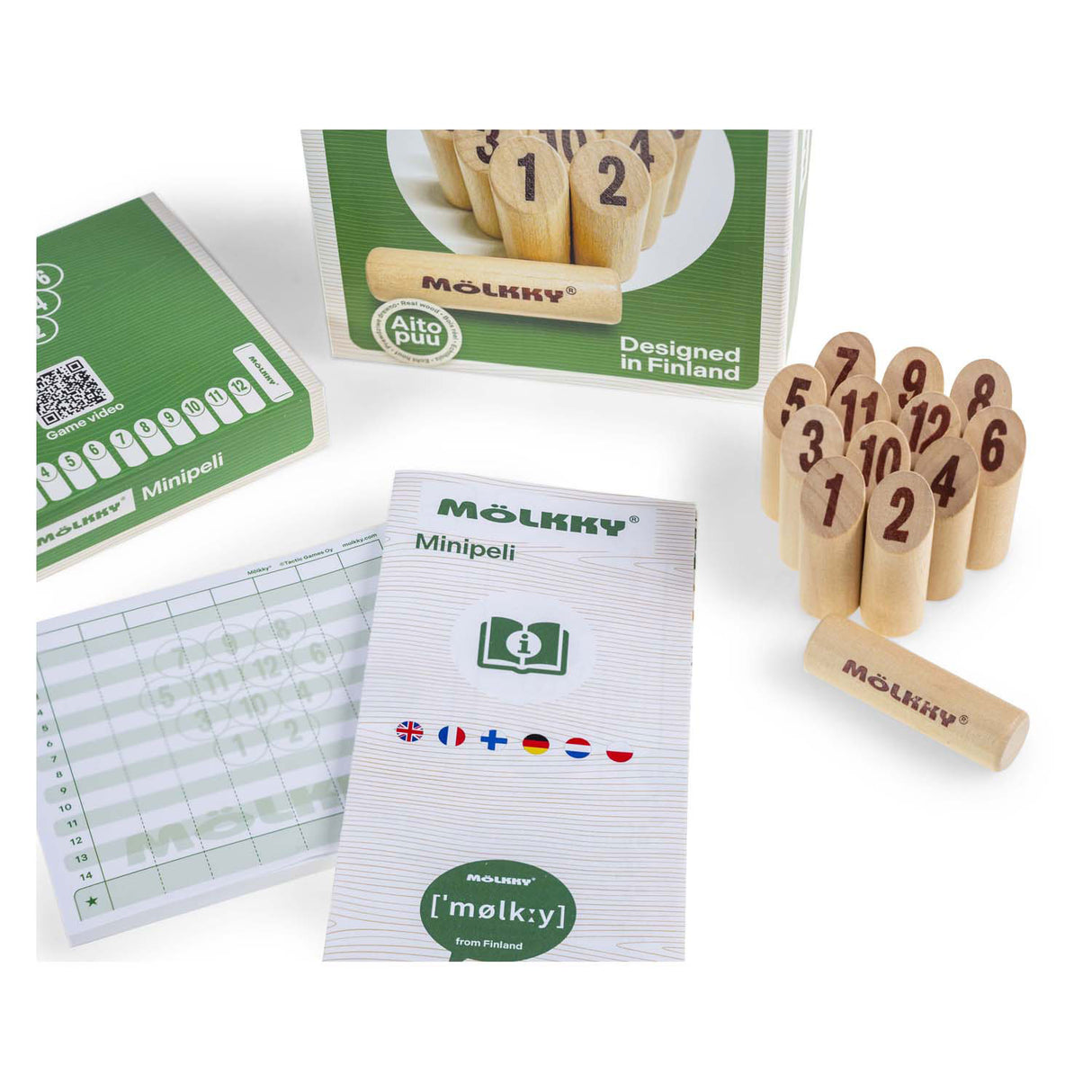 Selecta Molkky Mini Jeu de Lancer