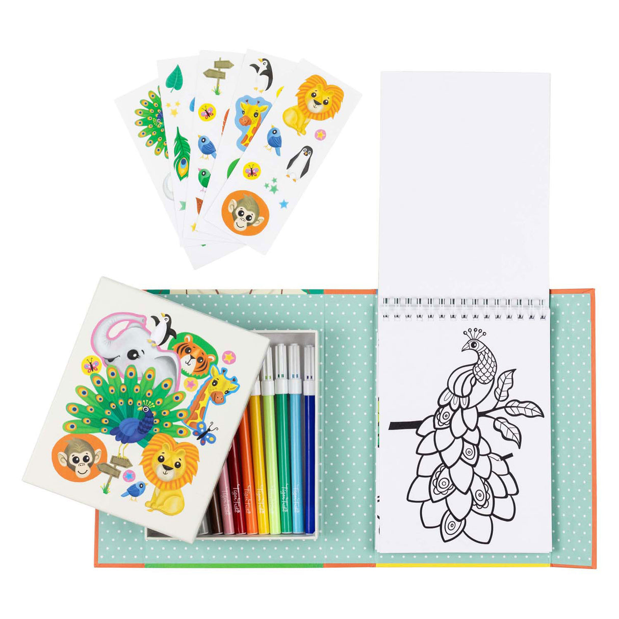 Set de couleurs Selecta - zoo