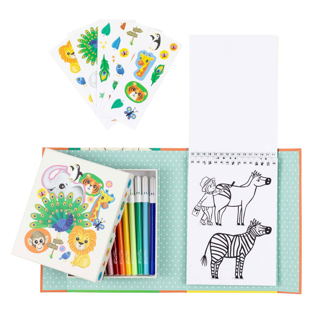 Set de couleurs Selecta - zoo