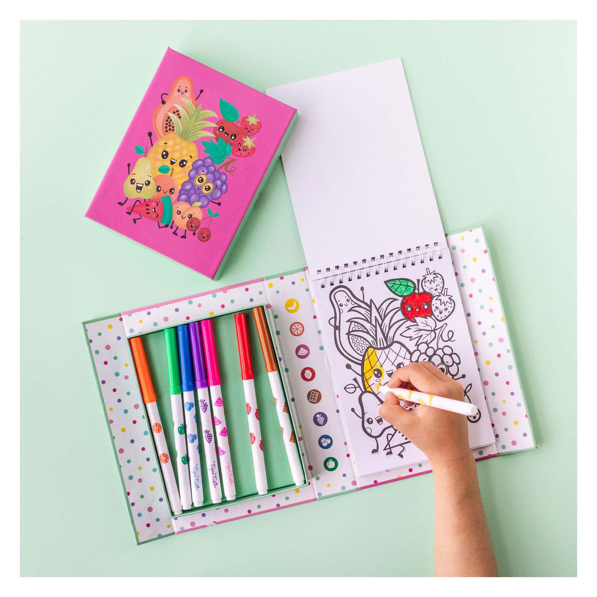 Coloriages Selecta avec des senteurs - Fruity Cutie