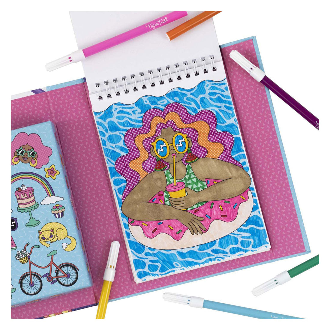 Ensemble de motifs cachés Selecta - ensemble de couleurs de fête de motifs