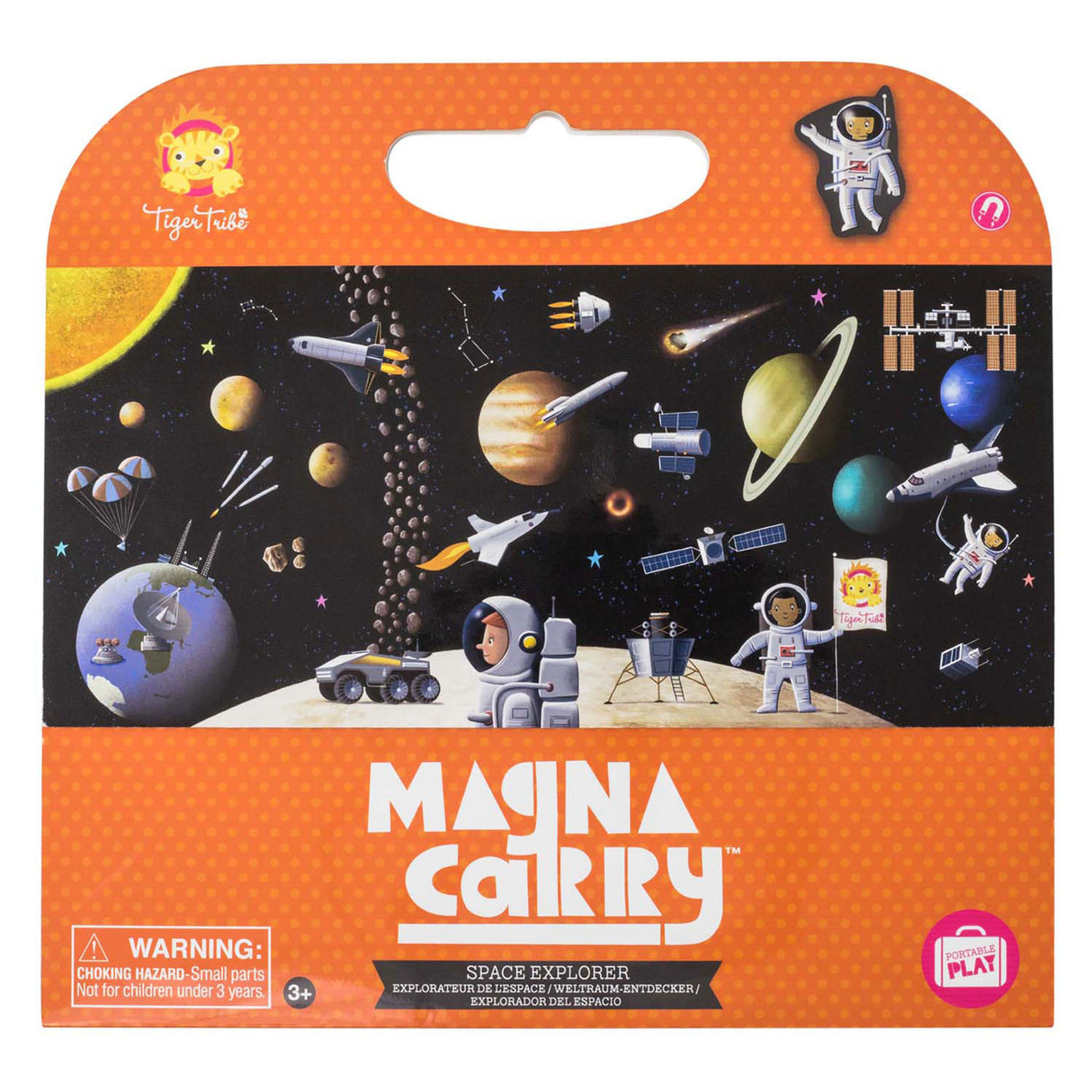 Selecta magna carry - livre magnétique explorateur de l'espace