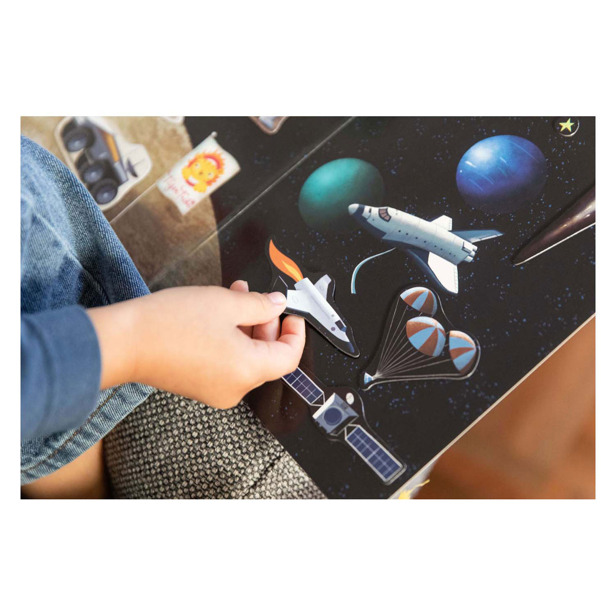 Selecta magna carry - livre magnétique explorateur de l'espace
