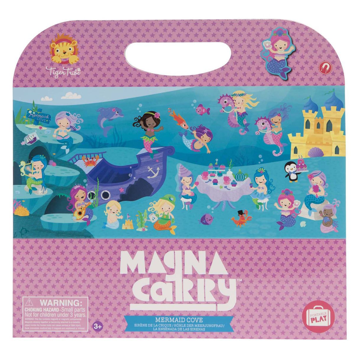 Selecta magna carry - livre magnétique mermaid bay