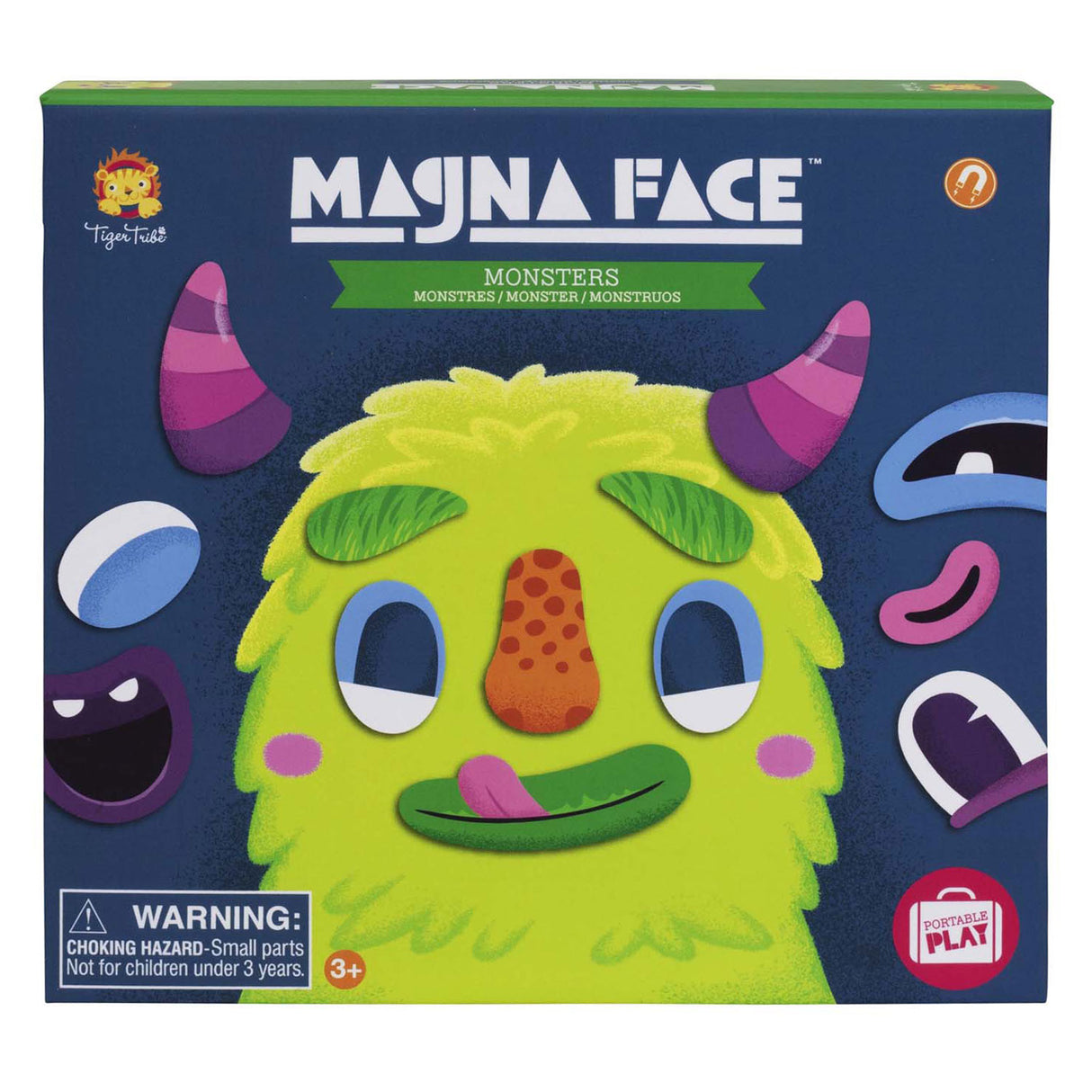 Selecta magna face - jeu d'aimants de monstres