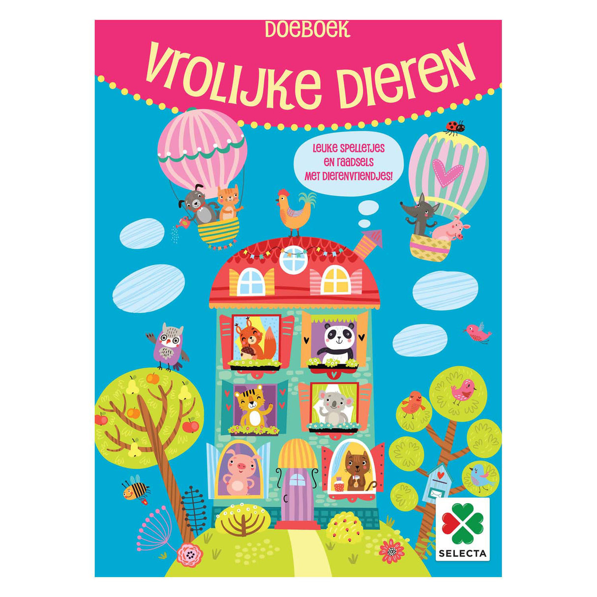 Livre d'activités Selecta sur les animaux joyeux