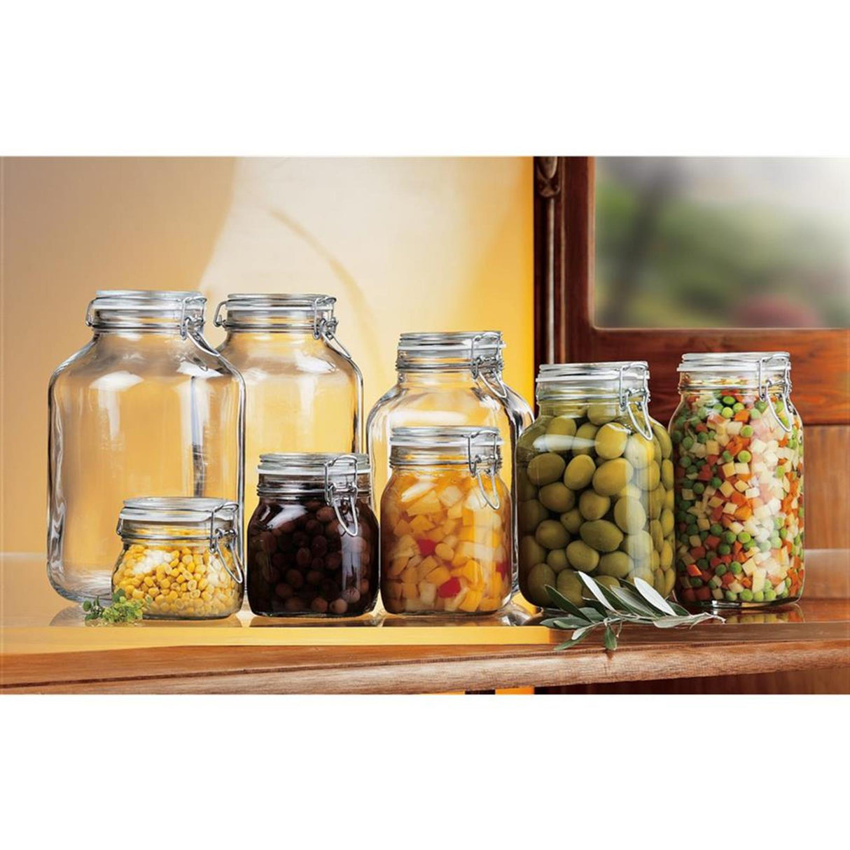 Pot de conservation fido Rocco bormioli 1 l -