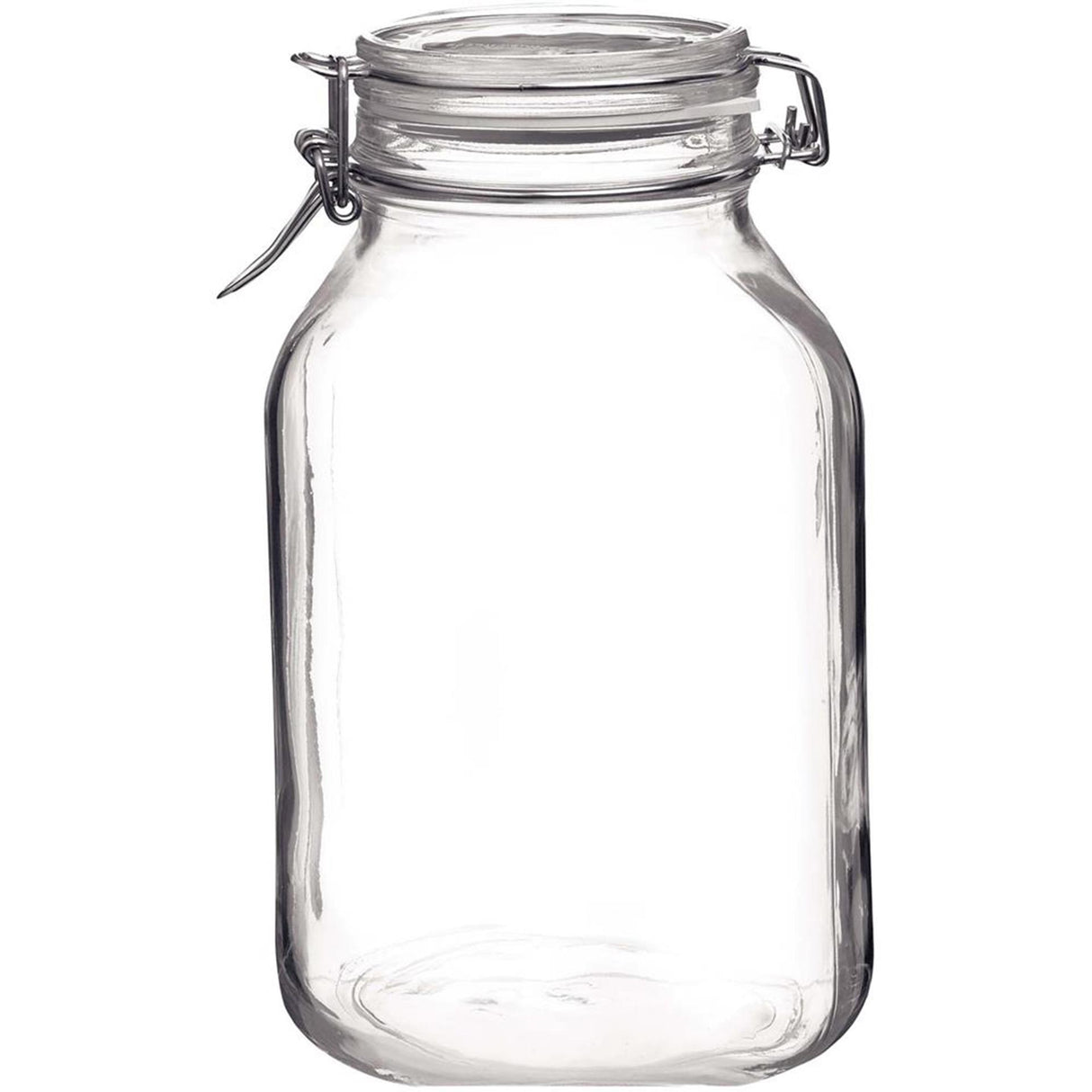 Pot à pince Rocco bormioli carré 1,5 l fido pack de 6 pcs.