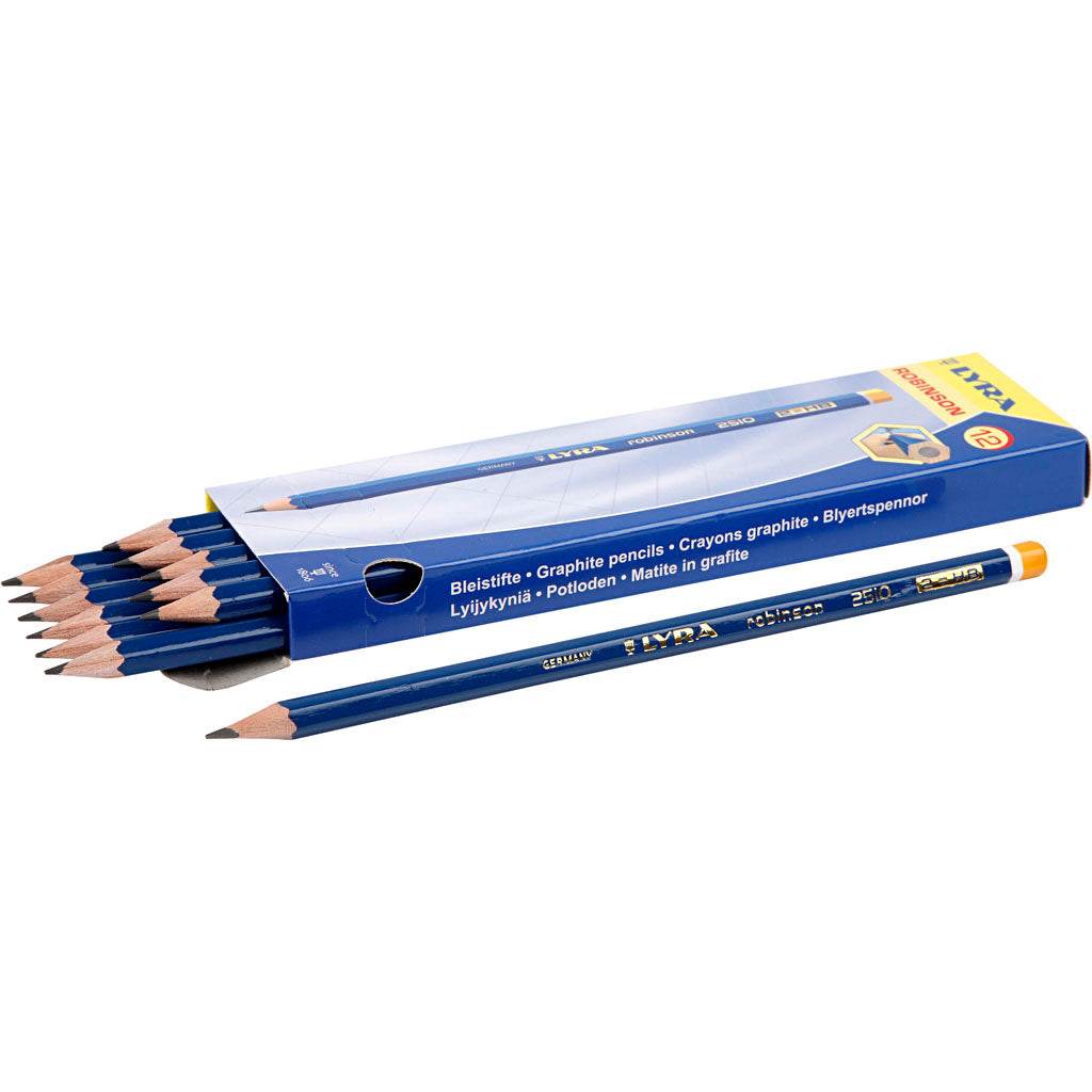 Crayons Lyra Robinson, d 6,8 mm, hb, recharge 2 mm, 12 pièces 1 boîte