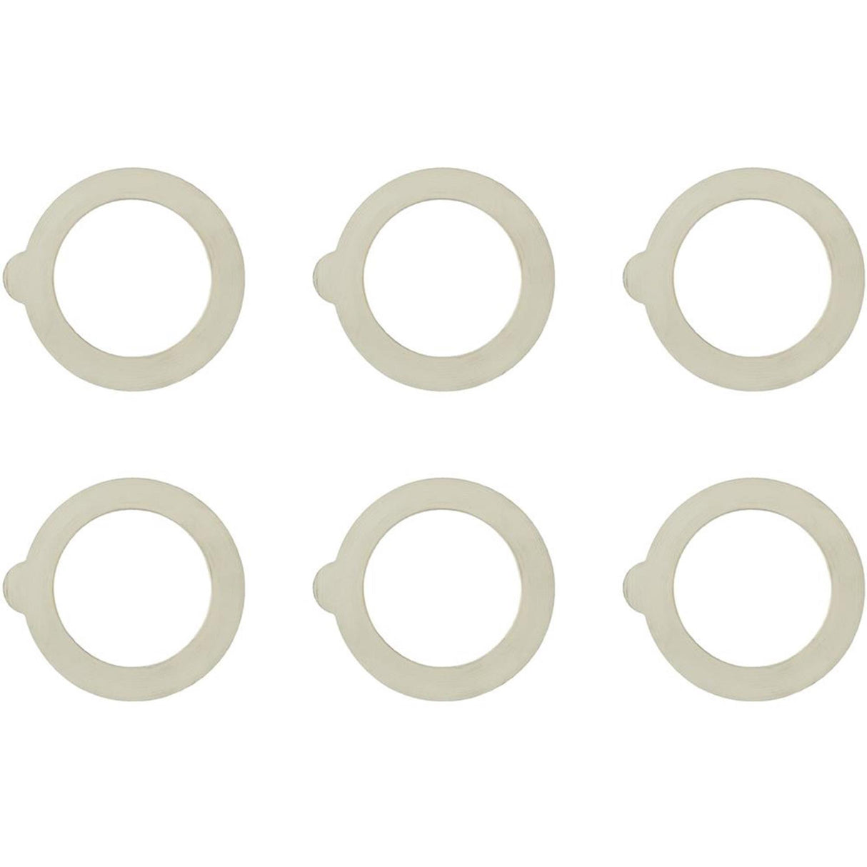 Bormioli rocco fido anneau de pot de conservation rond en caoutchouc 90 mm 6 pièces pour pot de conservation