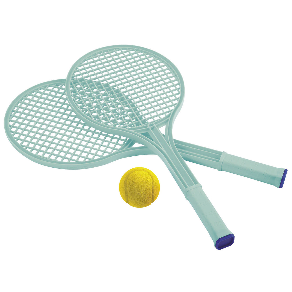 Ecoffier set de jouets de tennis ecoiffier pour enfant - jeu de raquette aux couleurs pastel.