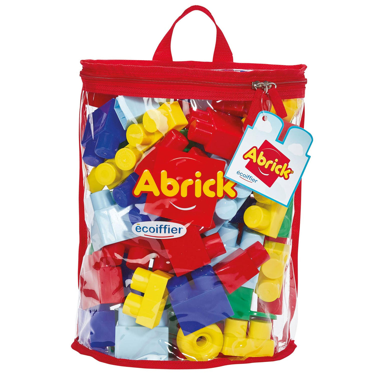 Abrick écoiffier maxi : sachet de 50 blocs de construction