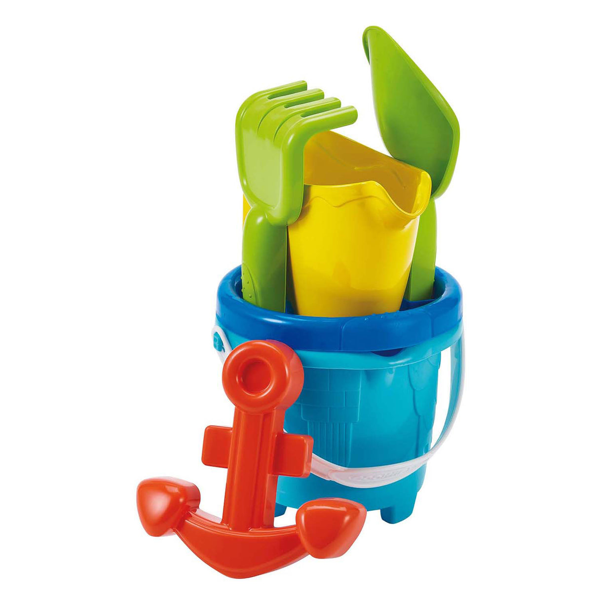 Écoiffier set seau ecoiffier pirate avec accessoires - 6 pièces.