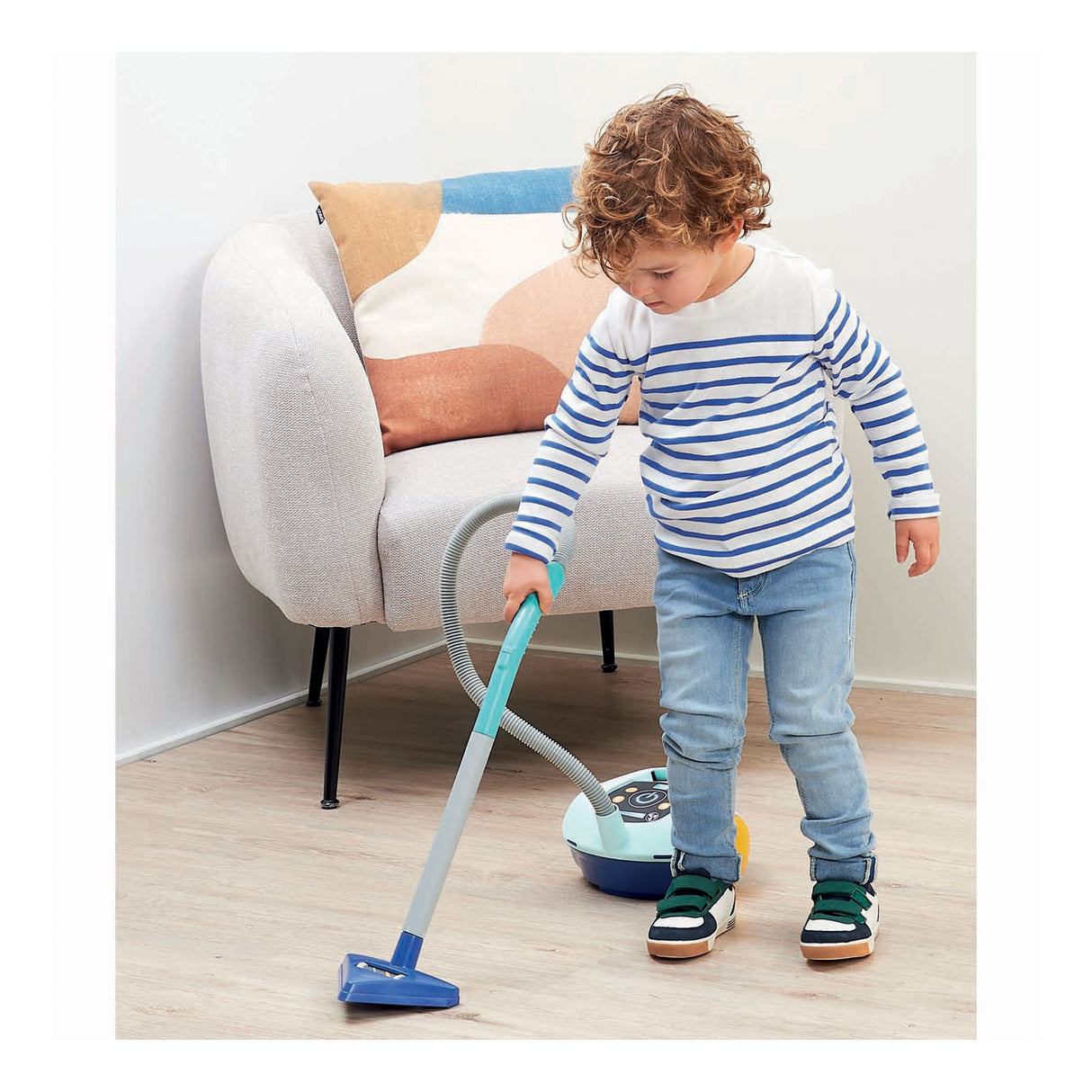 Écoiffier ecoiffier clean home aspirateur jouet bleu