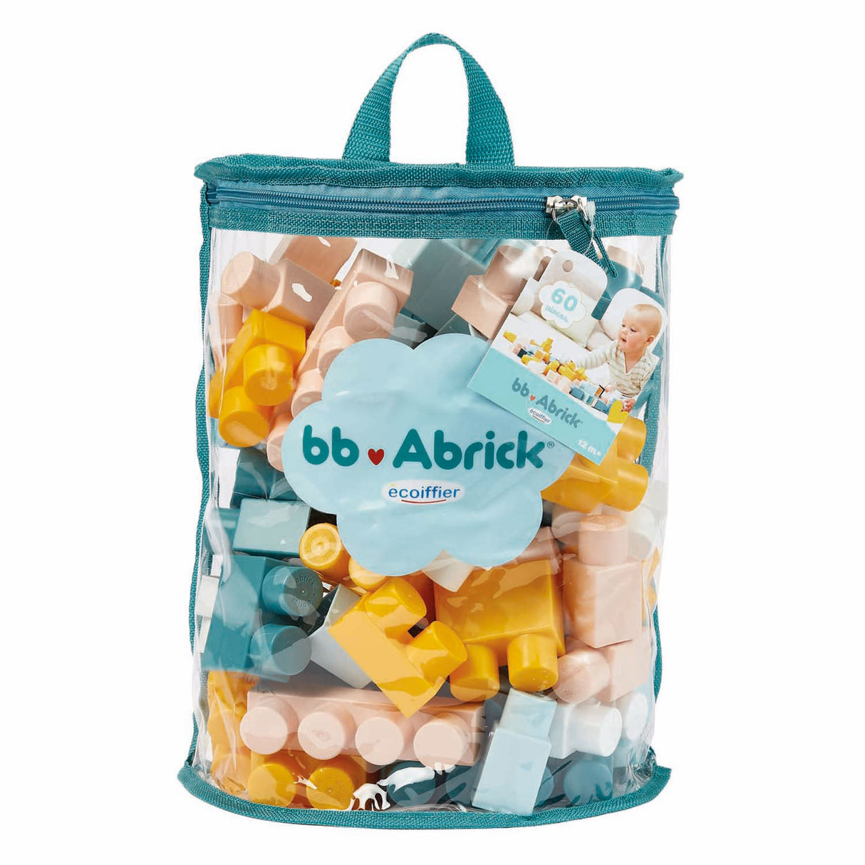 Blocs de construction Abrick - 60 pièces.