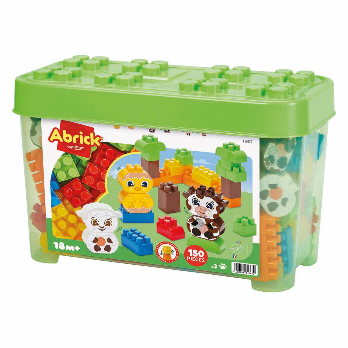 Ferme de blocs de construction Abrick - 150 pcs.