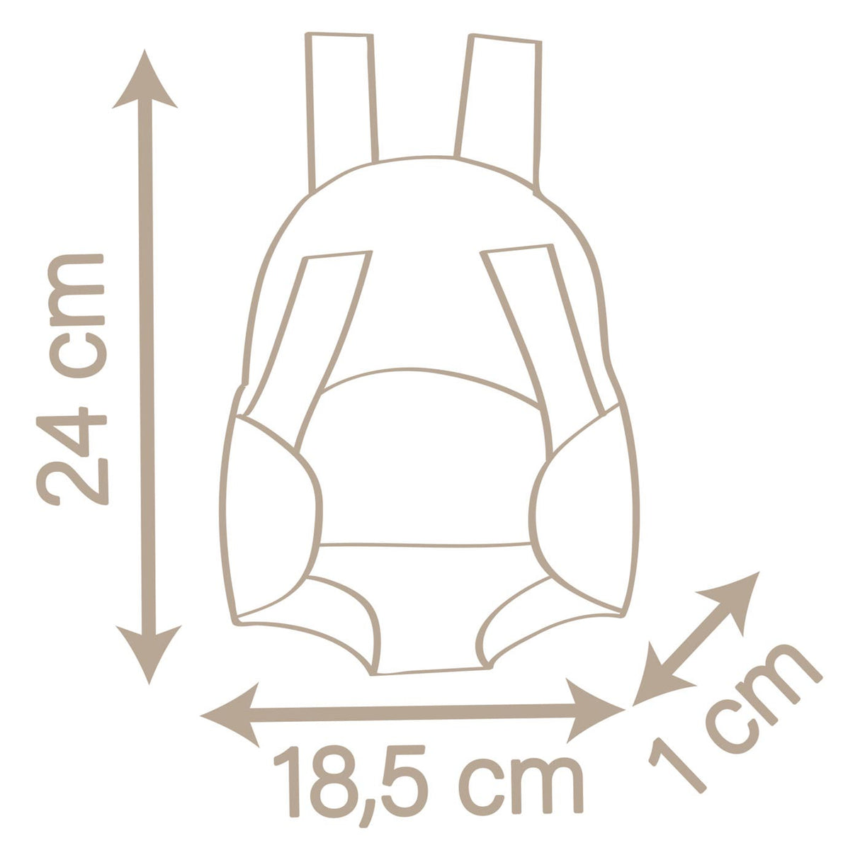 Porte-bébé Smoby Baby Nurse