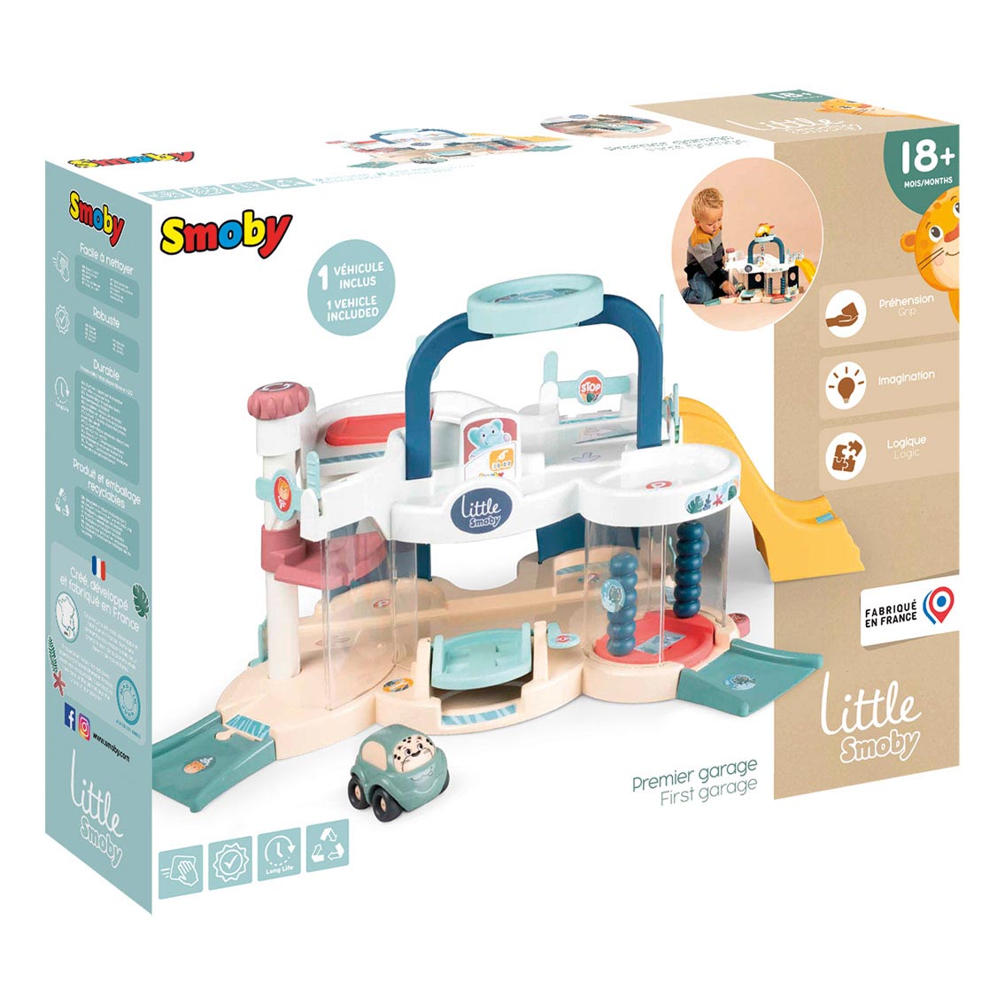 Smoby peu mon premier garage