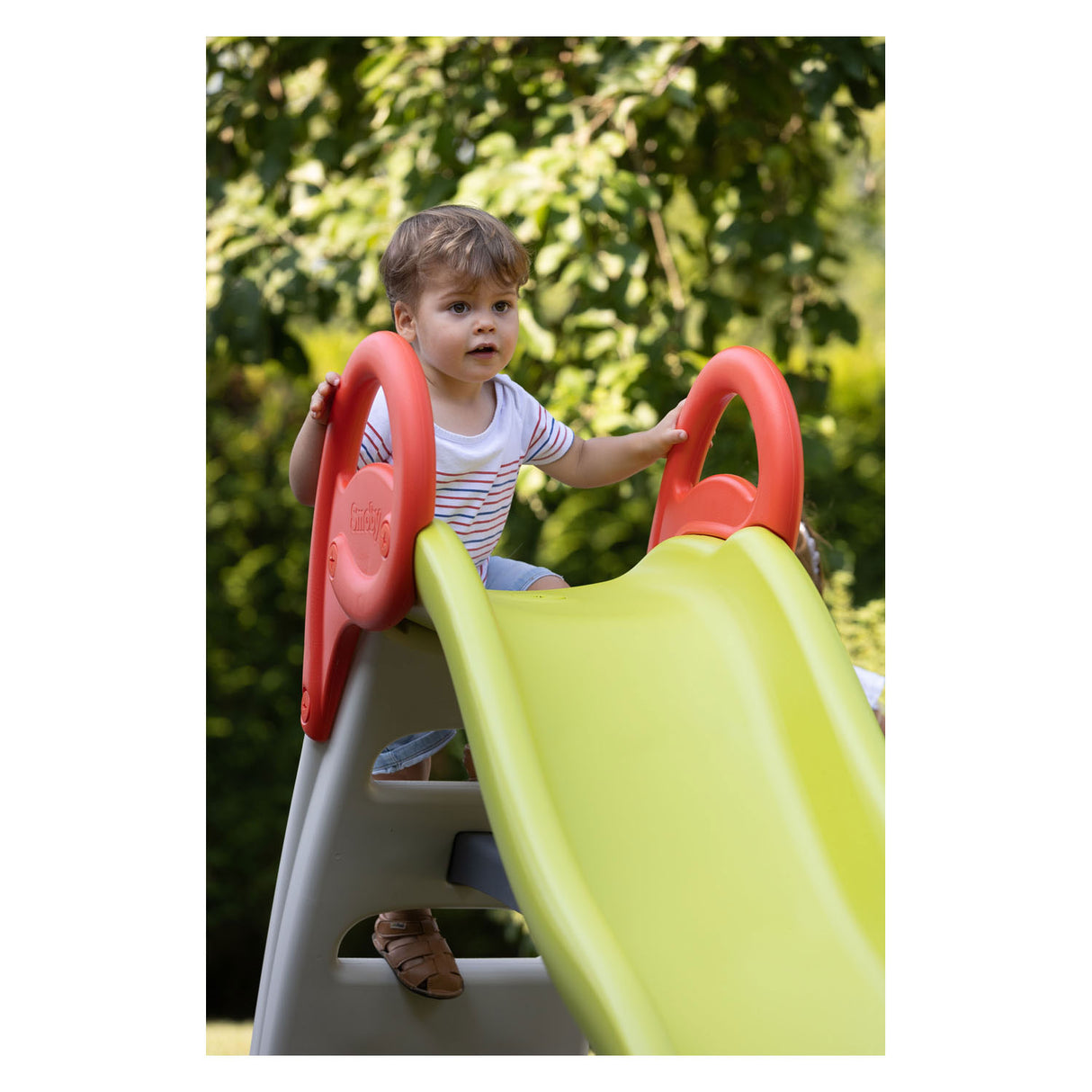 Toboggan Smoby avec raccordement à l'eau