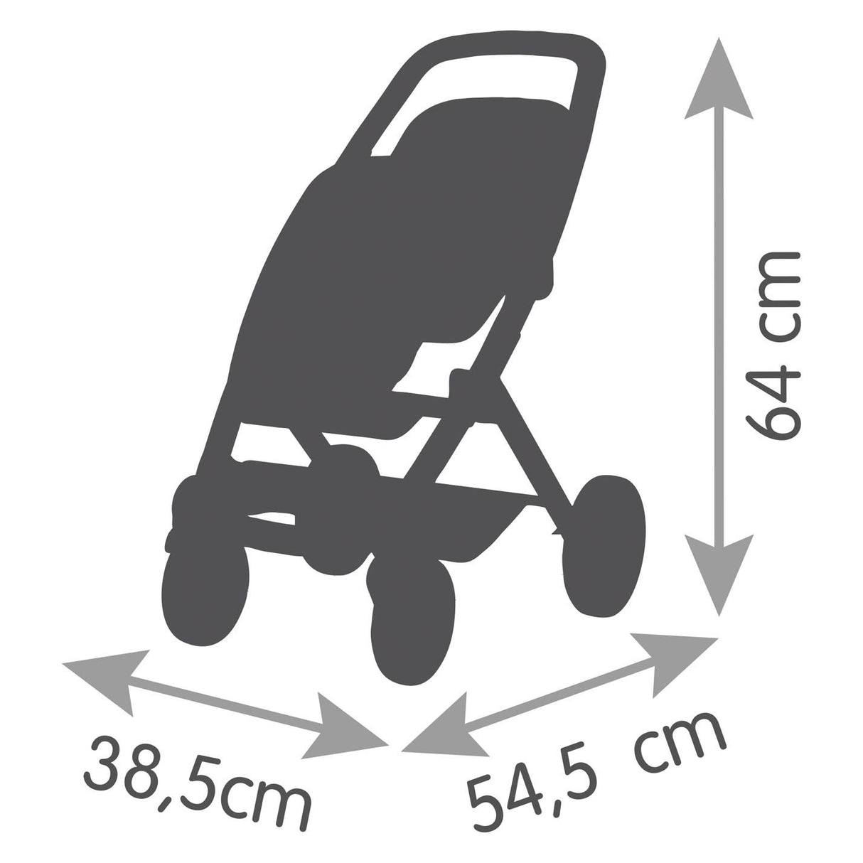 Smoby Maxi-Cosi Doll Sage propre pour 2 poupées