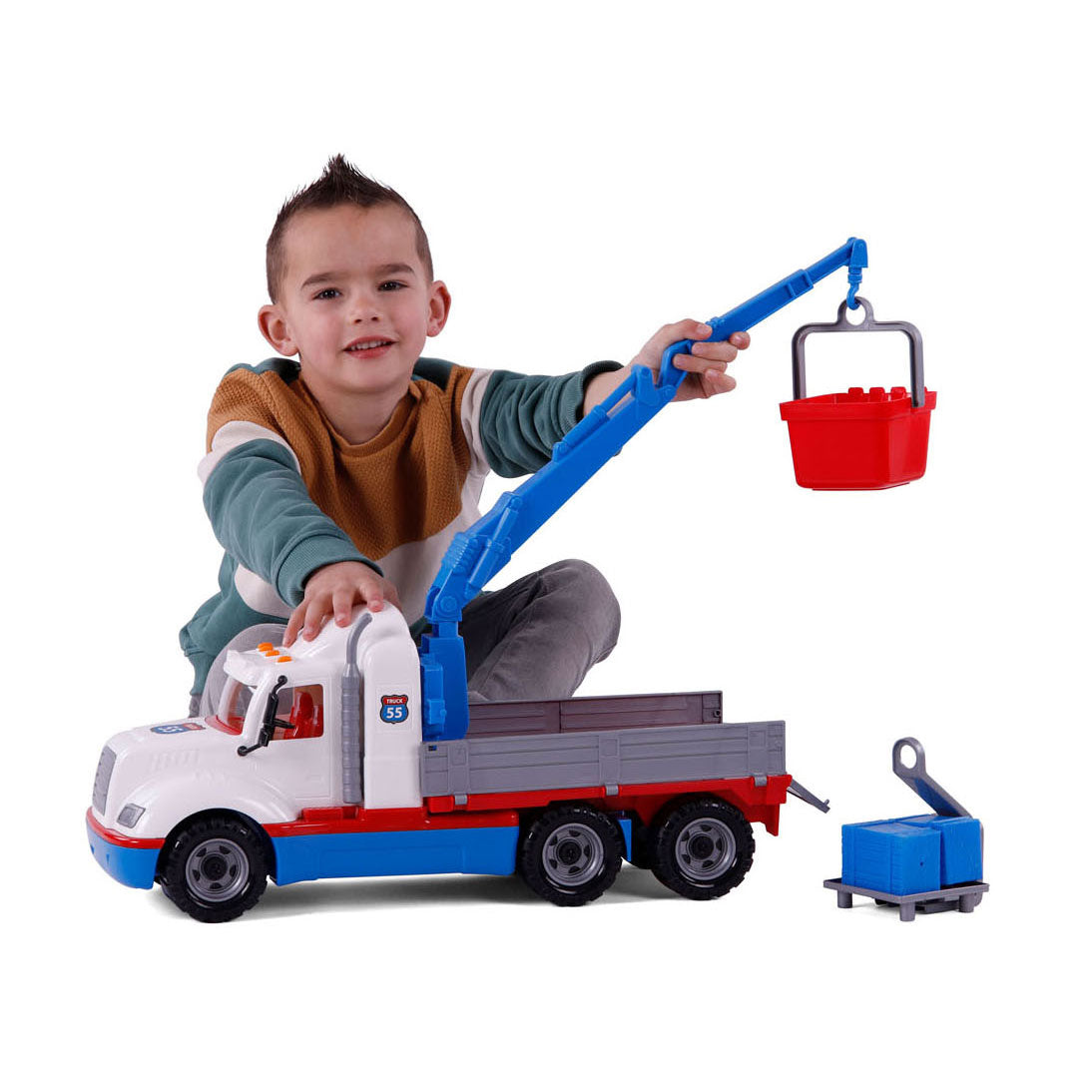 Cavallino Torpedo Crane Truck, échelle 1:16