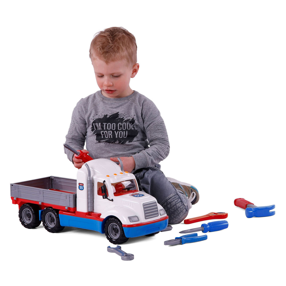 Cavallino Torpedo Truck avec 7 outils, échelle 1:16