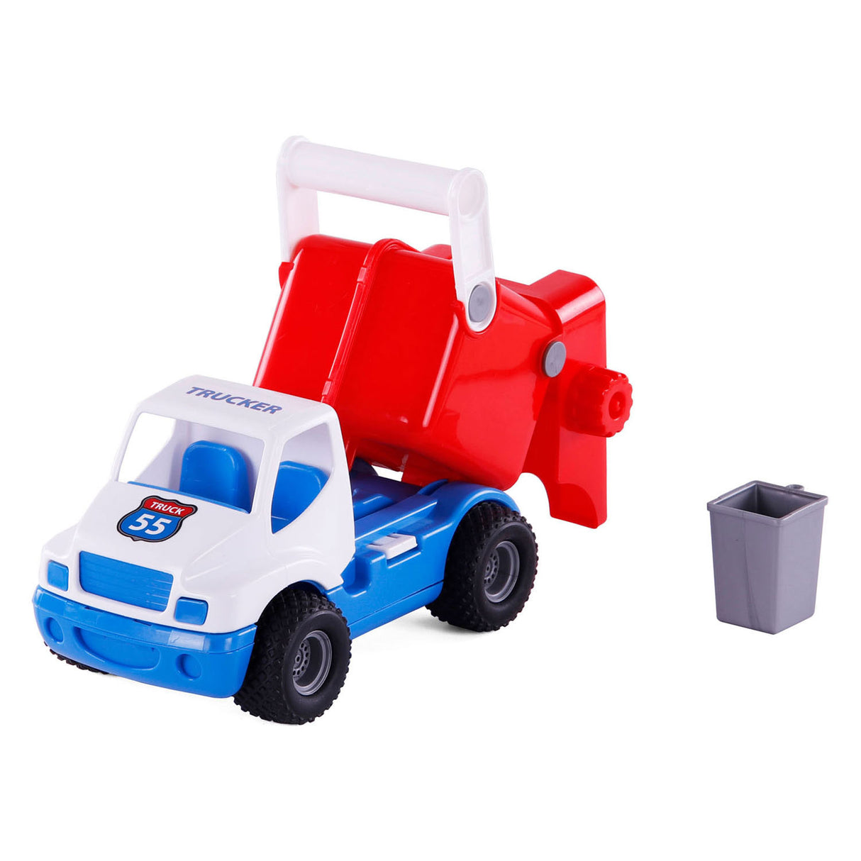 Cavallino Grip Garbage Camion avec des pneus en caoutchouc, 29 cm