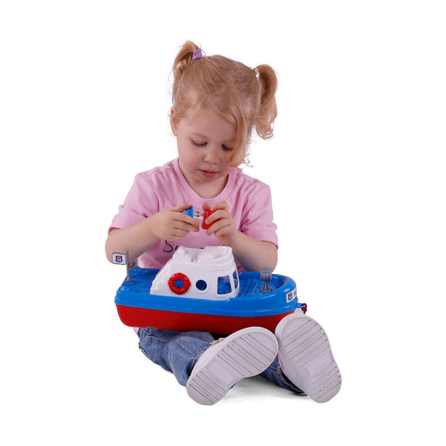 Bateau cavallino avec figure de jeu