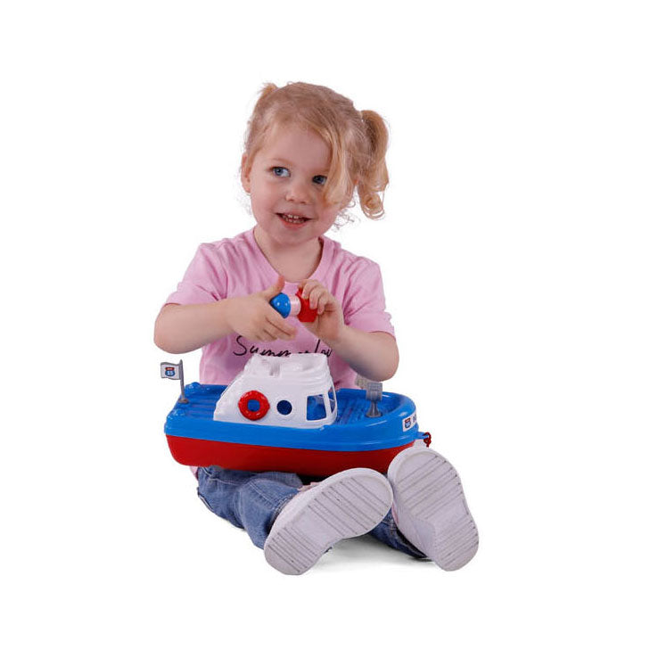 Bateau cavallino avec figure de jeu