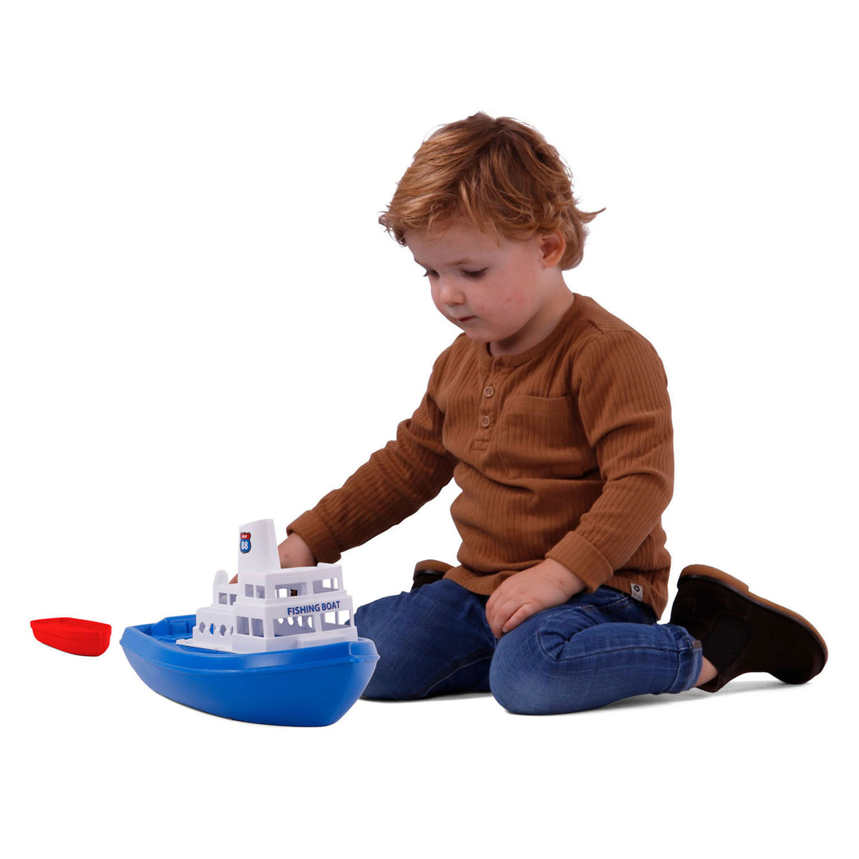 Bateau de pêche à Cavallino, 36 cm