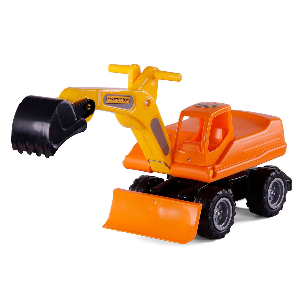 Cavallino Mega Excavator Walking Car Orange, 79 cm