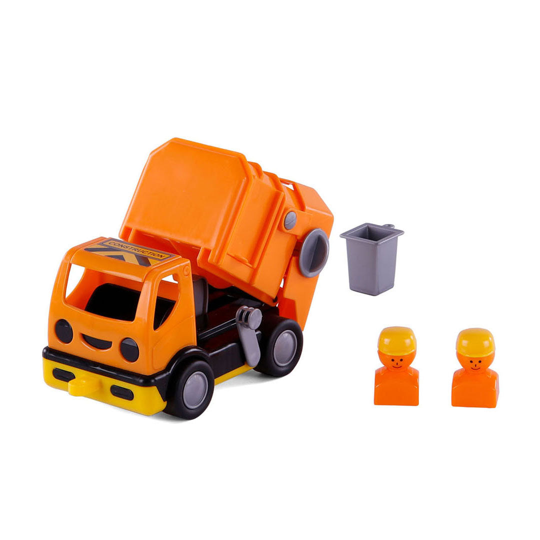 Cavallino mon premier camion à ordures Oranje, 19cm