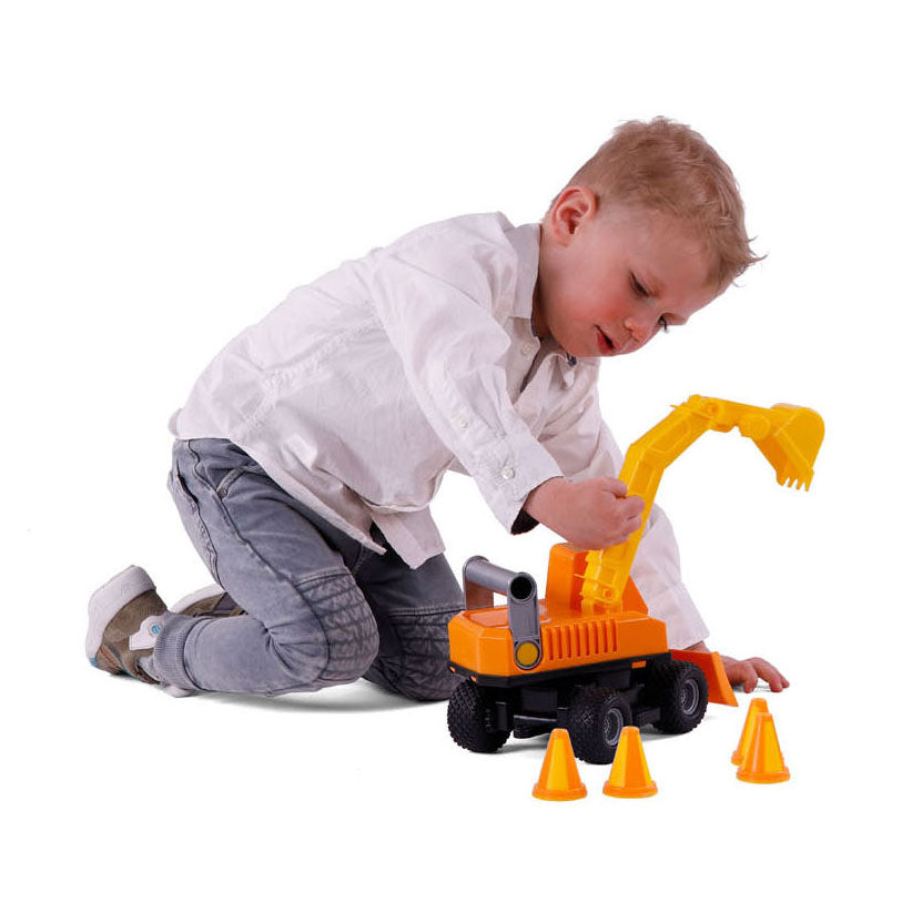 Excavatrice de la poignée Cavallino avec pneus en caoutchouc, 29 cm