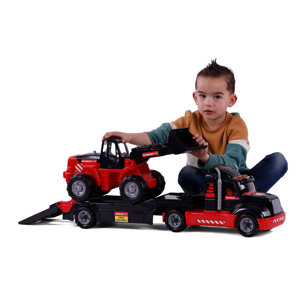 Cavallino Mammoet Torpedo Truck With Bulldozer, échelle 1:16