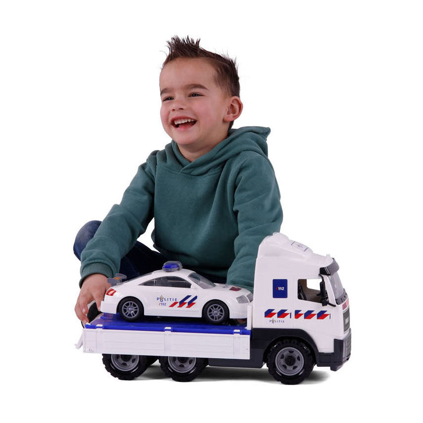 Camion de police de Cavallino et voiture de police, échelle 1:16
