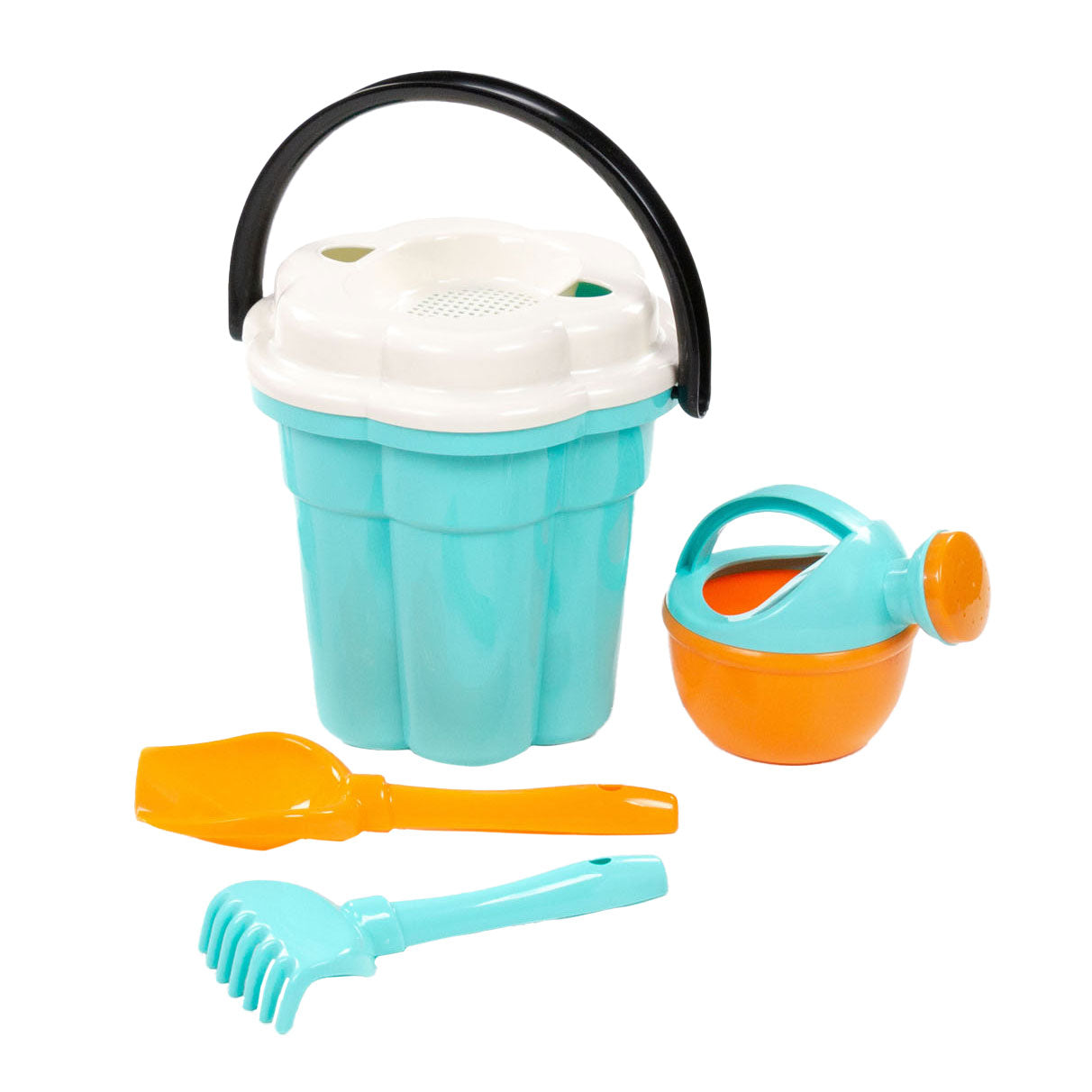Cavallino Safari XL Classic Bucket avec arrosage peut bleu, 4dlg.