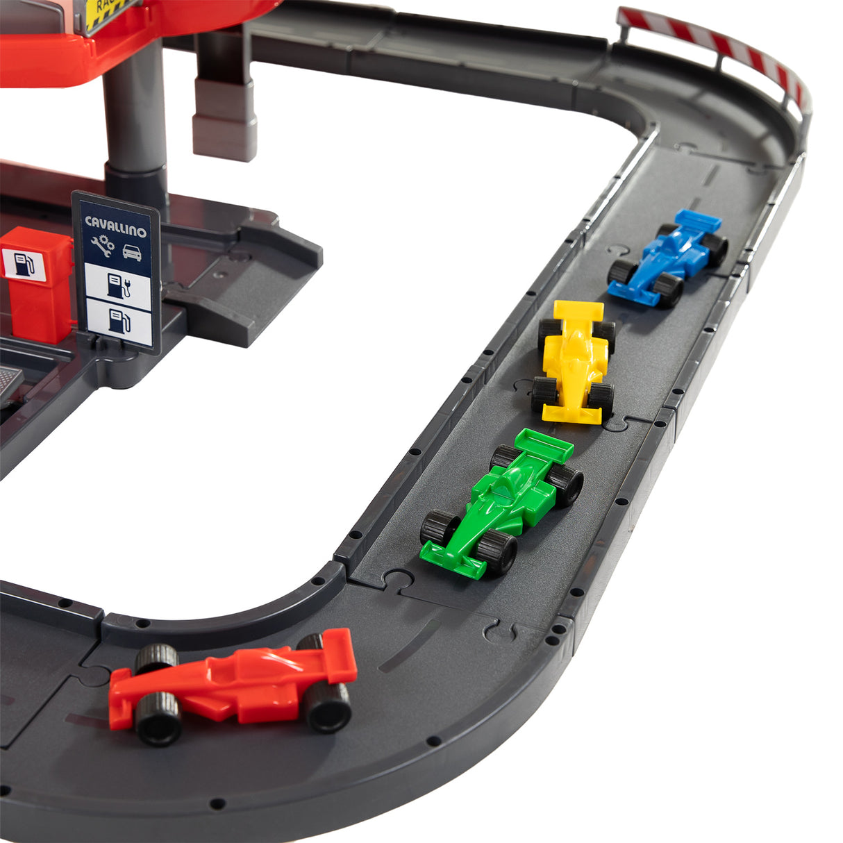 Cavallino Racing Parking Garage avec 4 étages et voitures de jeu