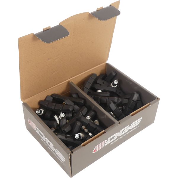 Jeu de plaquettes de frein Edge avec hexagone pour v-brake - 70mm - (25 paires)