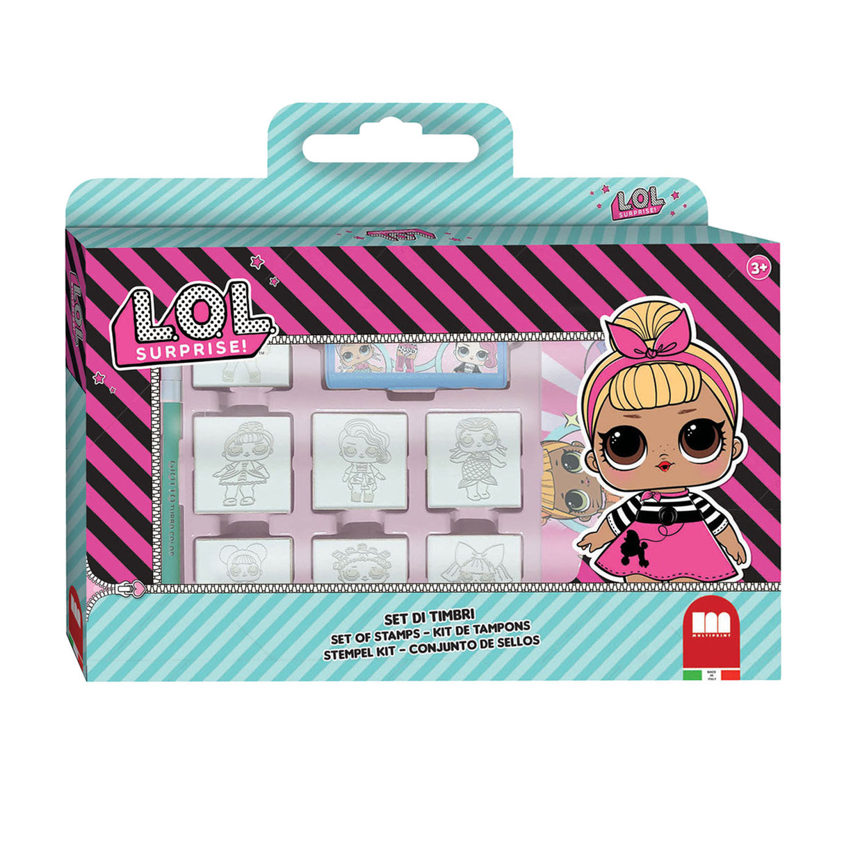 Multiprint L.O.L. Ensemble de tampons surprise