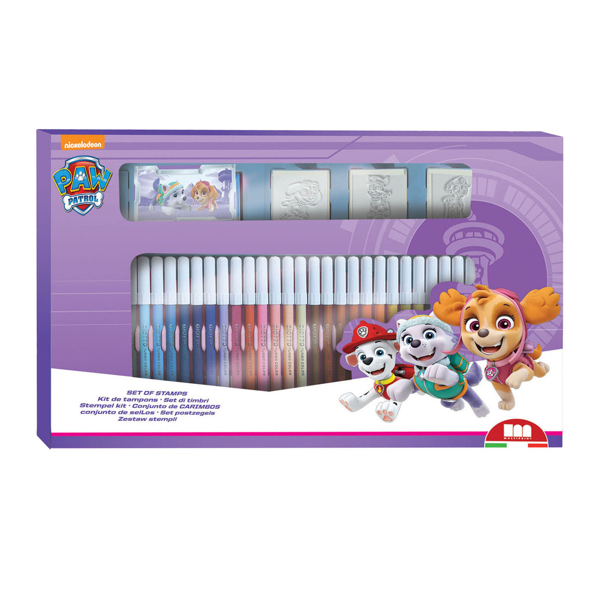 Patrol multiprint Patrol Skye Color Set avec tampons, 41dlg.